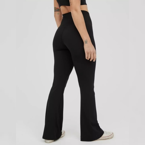 OFFLINE by Aerie Real Me High Waisted Crossover Flare Legging - Picture 3 of 5